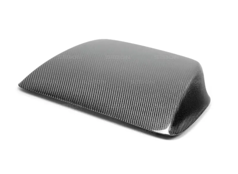 Seibon 06-07 Subaru Wrx/Sti Sti Carbon Fiber Hood Scoop - Only Fits Oem Hoods (Not Seibon Hoods) 2