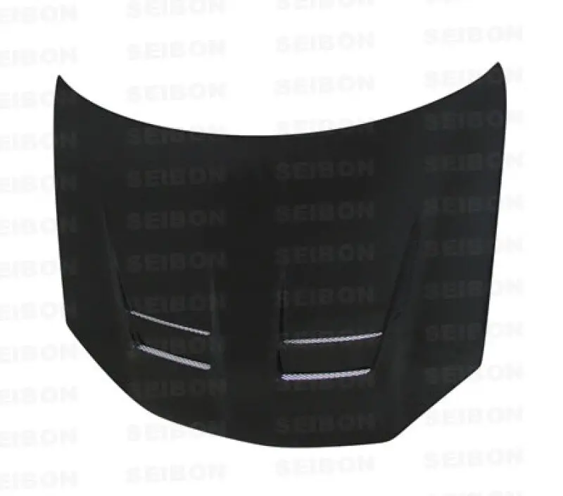 Seibon 06-08 Vw Gti Shaved Dv Style Carbon Fiber Hood 1