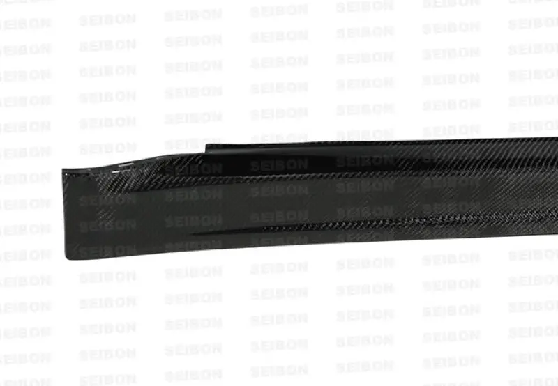 Seibon 08-10 Mitsubishi Evo X Vr-Style Carbon Fiber Side Skirts 1