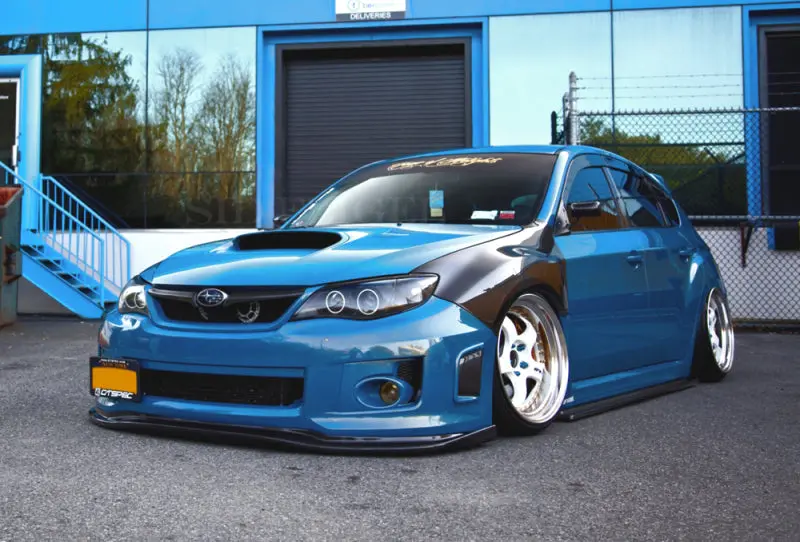 Seibon 08-10 Subaru Impreza Sti 10Mm Wider Carbon Fiber Fenders 1