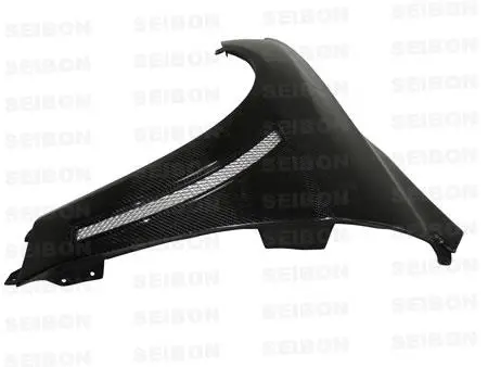 Seibon 08-12 Mitsubishi Evo X 10Mm Wider Carbon Fiber Fenders 1