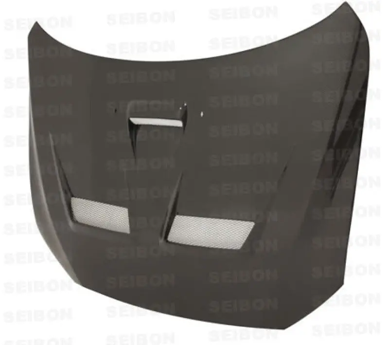 Seibon 08-12 Mitsubishi Evolution X Cw-Style Carbon Fiber Hood 1