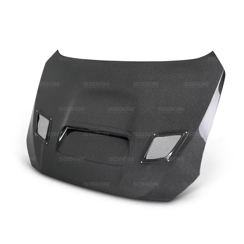 Seibon 15-17 Subaru Impreza Wrx/Sti Cs Style Carbon Fiber Hood 1
