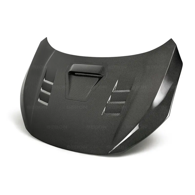 Seibon 17-18 Honda Civic Type-R Ts-Style Carbon Fiber Hood 2