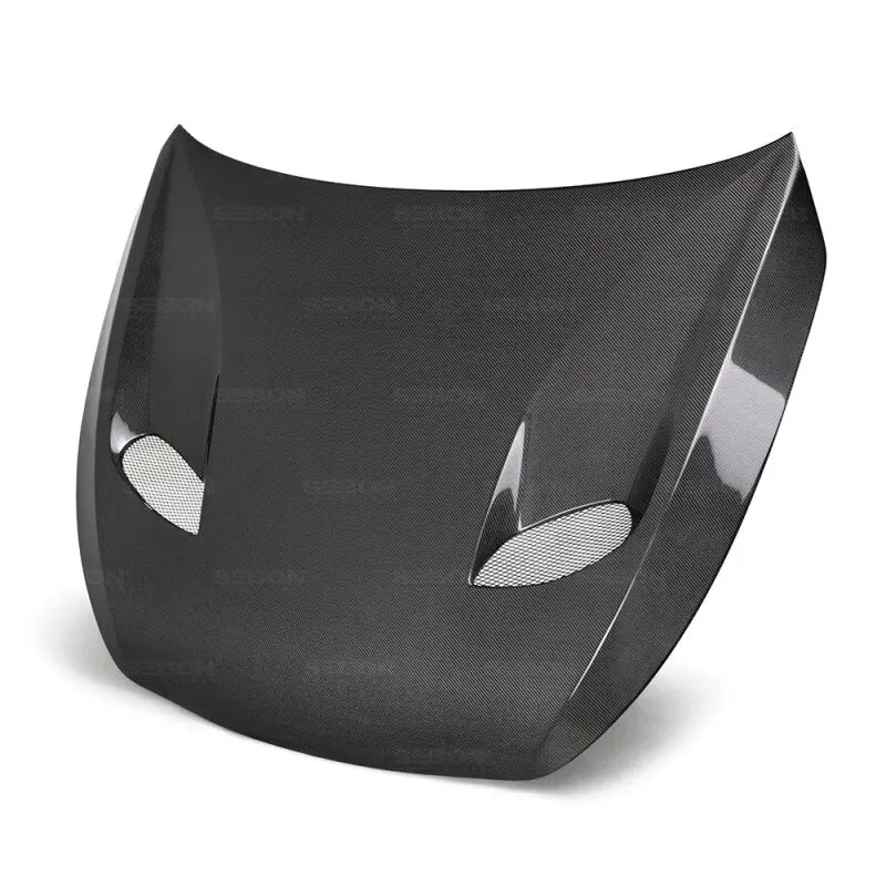 Seibon 17-19 Infiniti Q60 Tsii-Style Carbon Fiber Hood 1