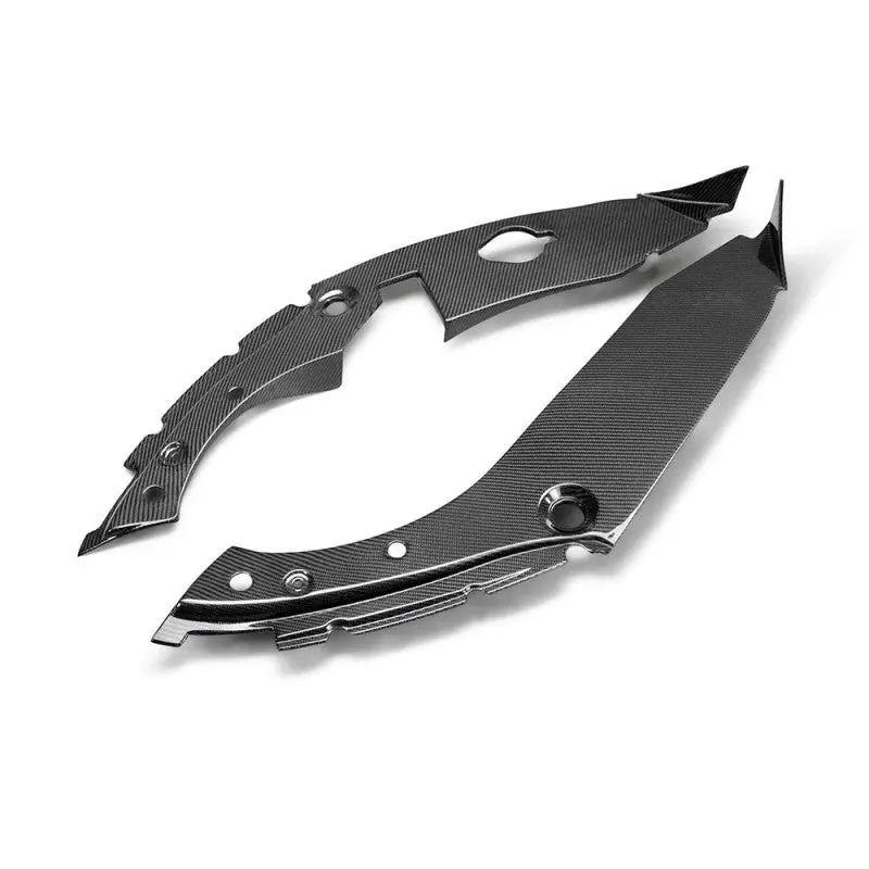 Seibon 17+ Honda Civic Type R Carbon Fiber Under Hood Inner Wing Trims 2