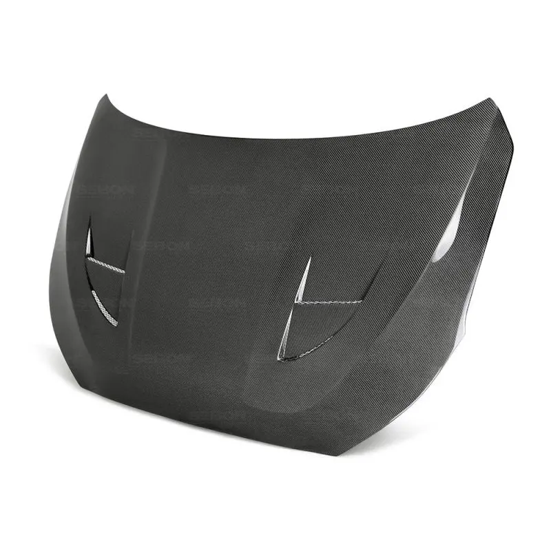 Seibon 2019 Hyundai Veloster Ts-Style Carbon Fiber Hood 2