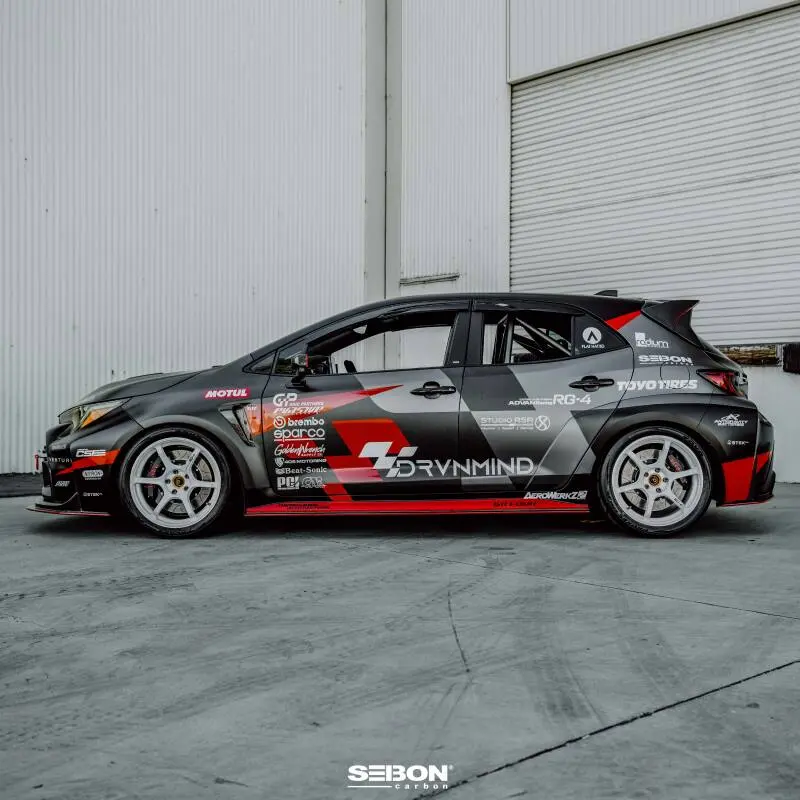 Seibon 2023+ Toyota Gr Corolla Carbon Fiber Rear Doors 1