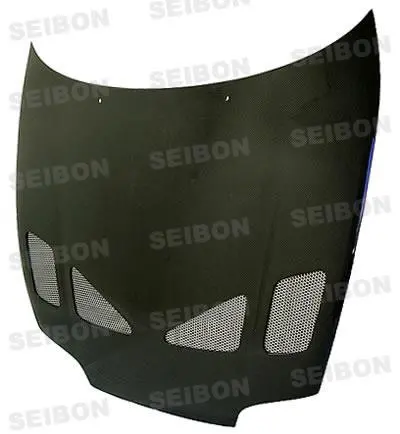 Seibon 93-98 Toyota Supra (Jza80l) Tr Style Carbon Fiber Hood 1
