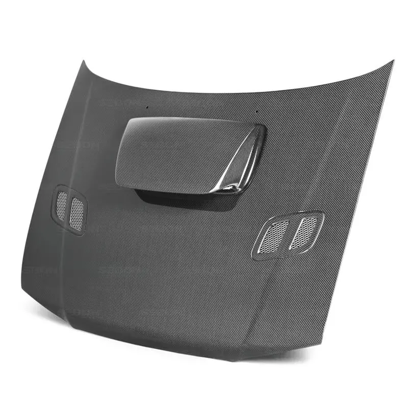Seibon 98-01 Subaru Impreza Oem Carbon Fiber Hood 1