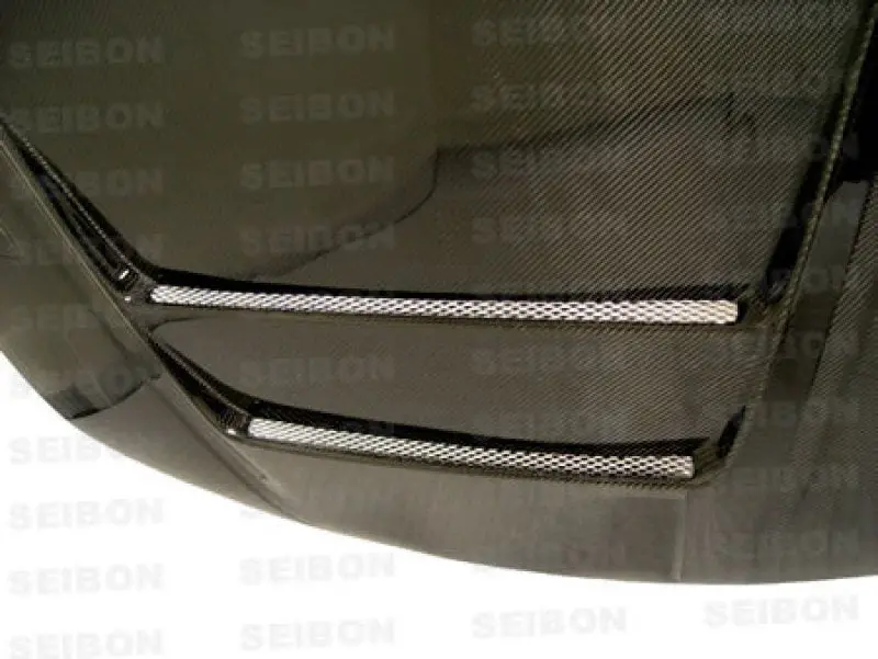 Seibon 99-01 Nissan S15 Dv Iicarbon Fiber Hood 2