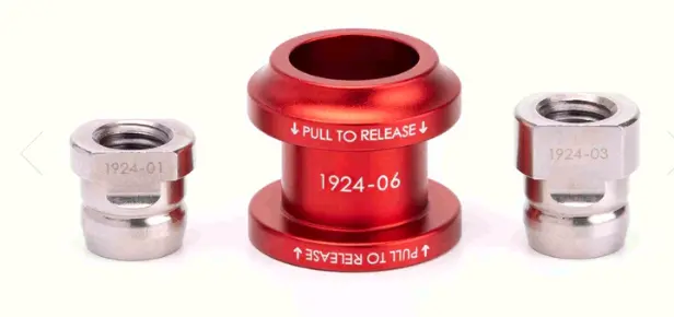 Shift Boot Collar Upgrade (Satin Red Aluminum Finish) 1