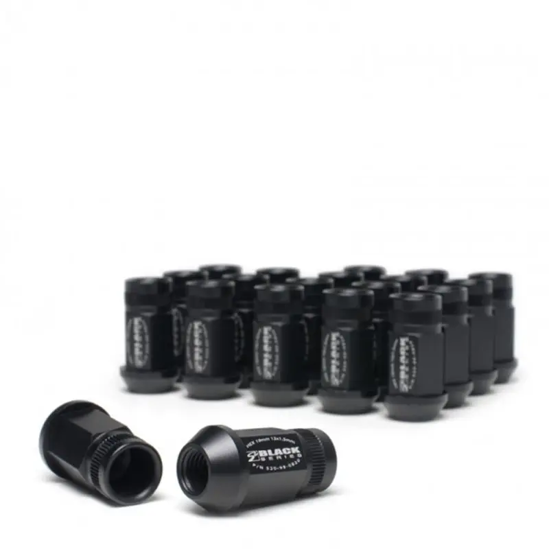 Skunk2 Forged Black Series Lug Nuts (Set Of 16) - M12 X 1.5 - Honda/Acura - 520-99-0853 2
