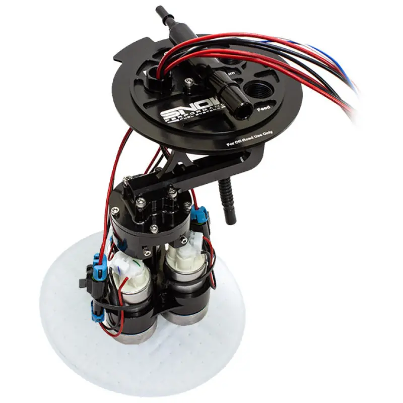 Snow 15-21 Ford F-150 Truck Fuel Hat - Dual Pump 1