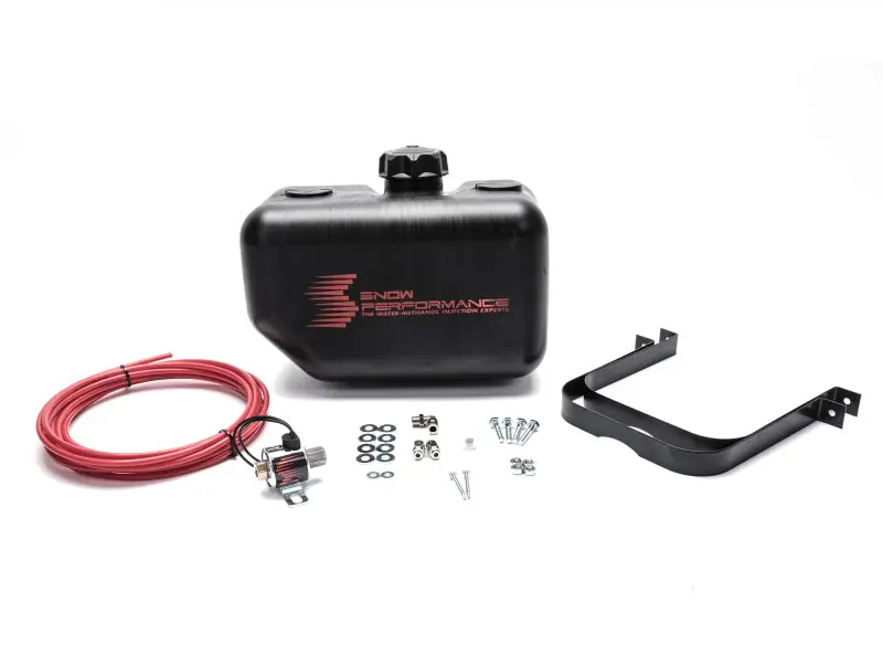 Snow Performance 2.5 Gallon Reservoir (Incl. Brackets/Check Valve/Tubing) 1
