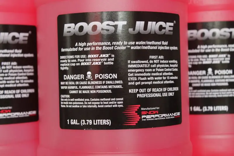 Snow Performance Boost Juice (Case Of 4 Gallons) 1