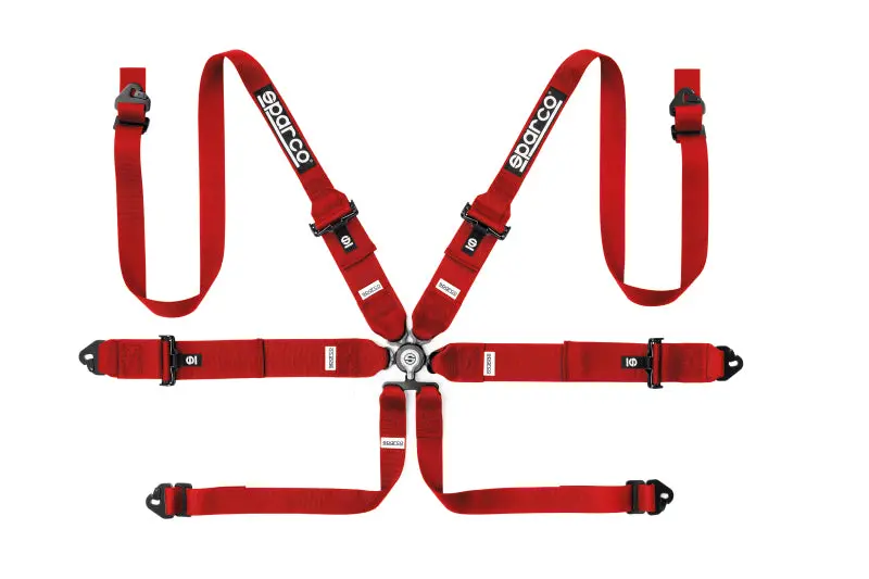 Sparco Belt 6 Pnt 3 To 2In Hans Steel 1