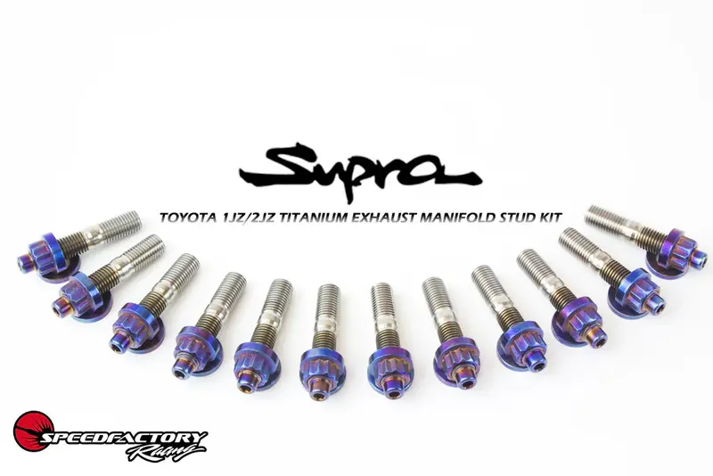 Speedfactory Exhaust Manifold Titanium Stud Kit For 1Jz/2Jz Toyota 1