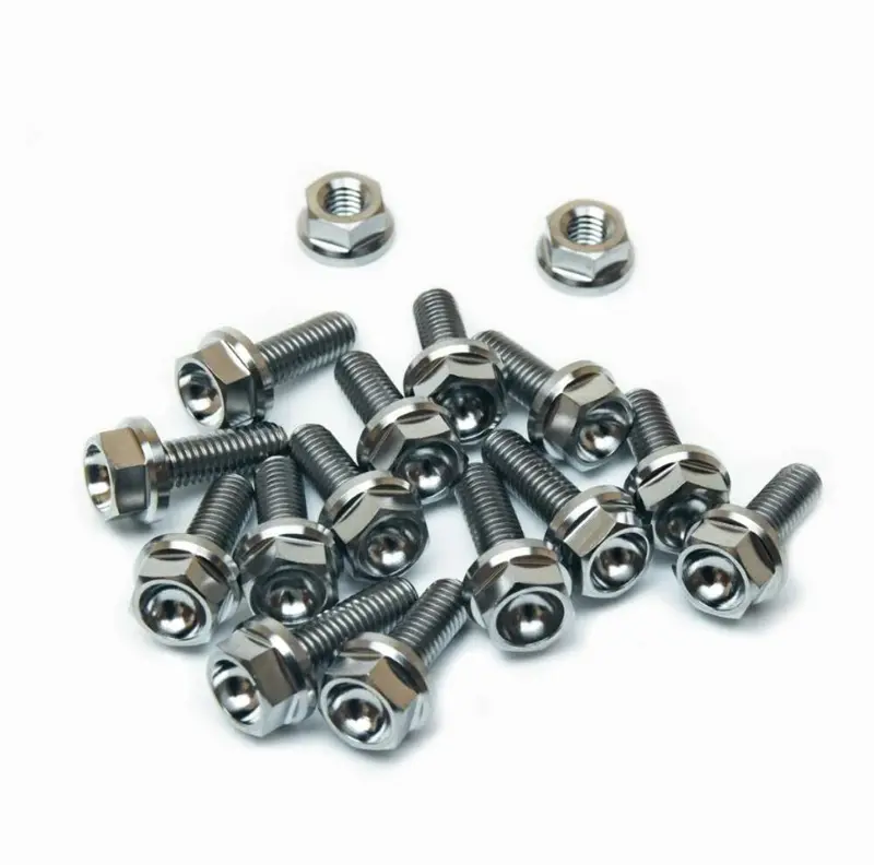 Speedfactory Racing K-Series Titanium Oil Pan Hardware Kit Raw - Steel Pan Only (16Pcs) 2
