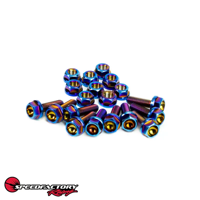 Speedfactory Titanium Oil Pan Bolt Kit B/D/H/F-Series (Excludes S2000) 1