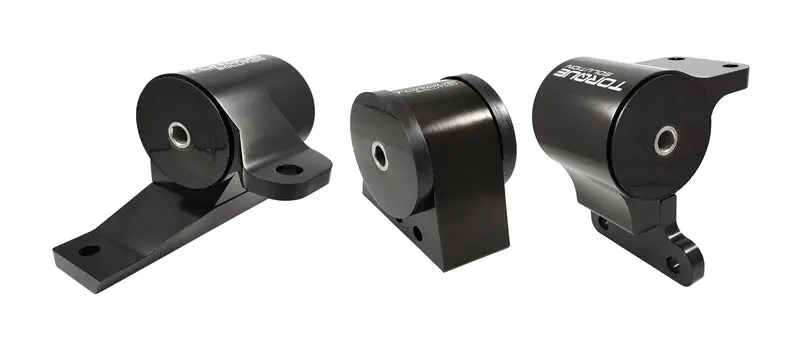 Torque Solution 3Pc Front Aluminum Engine Mount Kit: Mitsubishi Lancer/Ralliart/Evolution X 2008-15 1