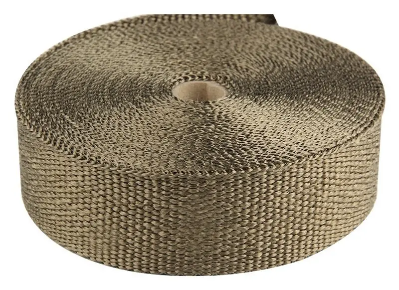 Torque Solution Exhaust Wrap Universal 2Inx100ft - Volcanic Rock 1