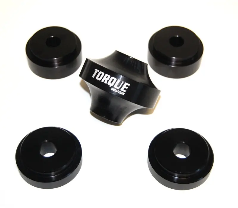 Torque Solution Solid Differential Bushing W/ Billet Inserts: Mitsubishi Evolution X Mr & Gsr 2008+ 1