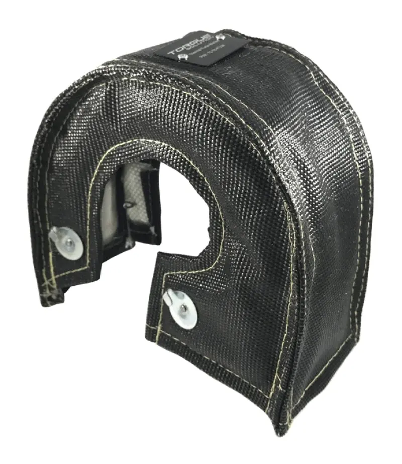 Torque Solution Thermal Turbo Blanket (Black) Fits T3/T3/T4/T25/T28/Gt25/Gt28/Gt30/Gt32/Gt35/Gt37 1