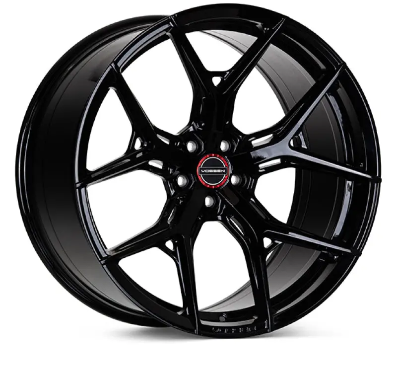Vossen Hf-5 20X11 / 5X120 / Et35 / Super Deep Face / 72.56 - Gloss Black Wheel 1