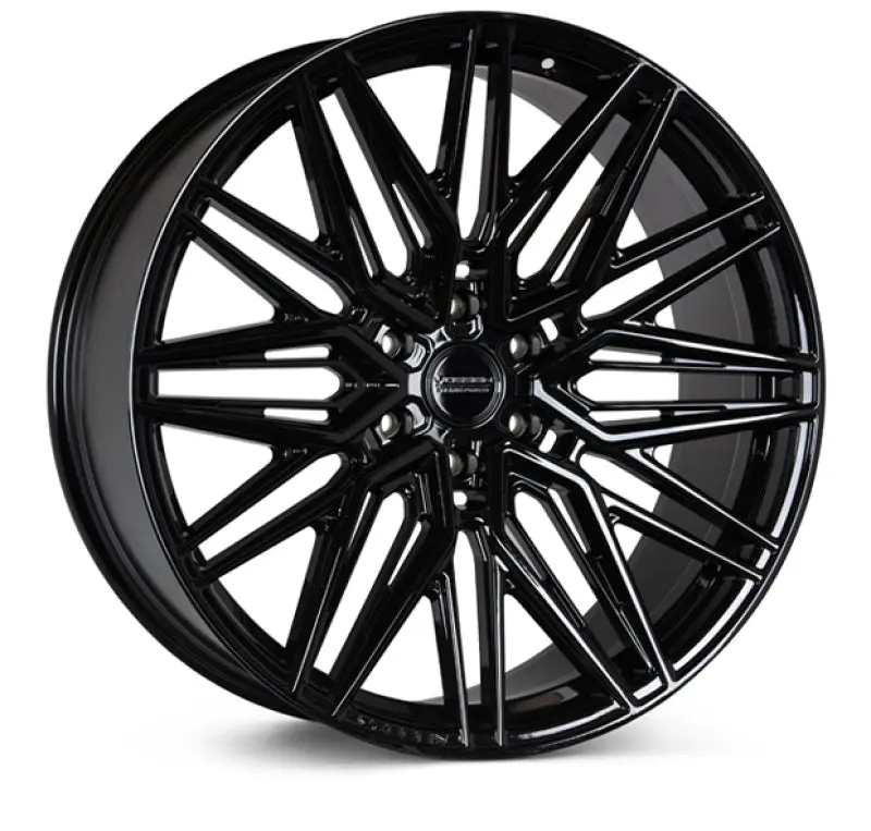 Vossen Hf6-5 22X9.5 / 6X139.7 / Et20 / Deep Face / 106.1 - Gloss Black Wheel 1