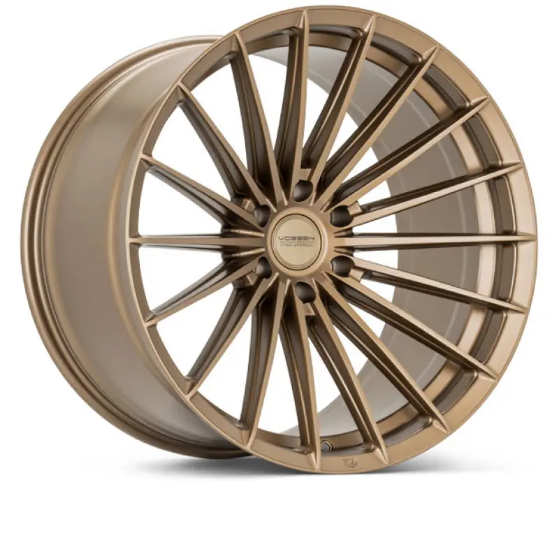 Vossen Hfx-4 20X10 - 6X139.7 - Et-18 - Super Deep - 106.1 - Satin Bronze Wheel 1