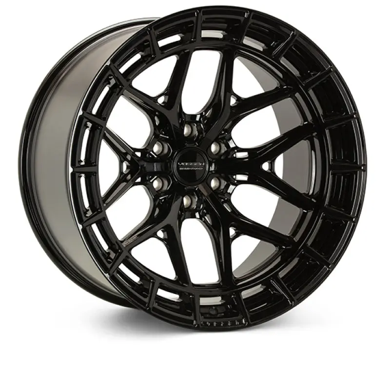 Vossen Hfx-6 22X9.5 - 6X139.7 - Et20 - Deep - 106.1 - Gloss Black Wheel 1