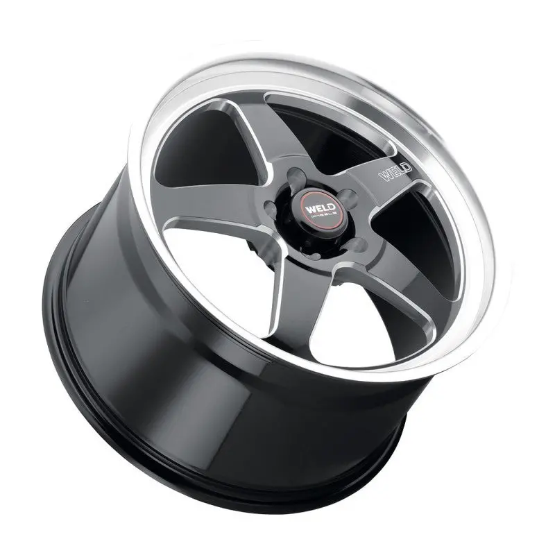 Weld S155 18X8 Ventura Drag 5X120 Et15 Bs5.1 Gloss Blk Mil Dia 78.1 1