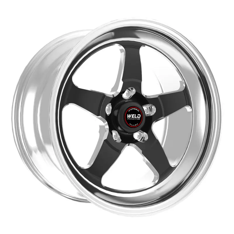 Weld S71 18X9 / 5X4.5 Bp / 6.1In. Bs Black Wheel (High Pad) - Non-Beadlock 2