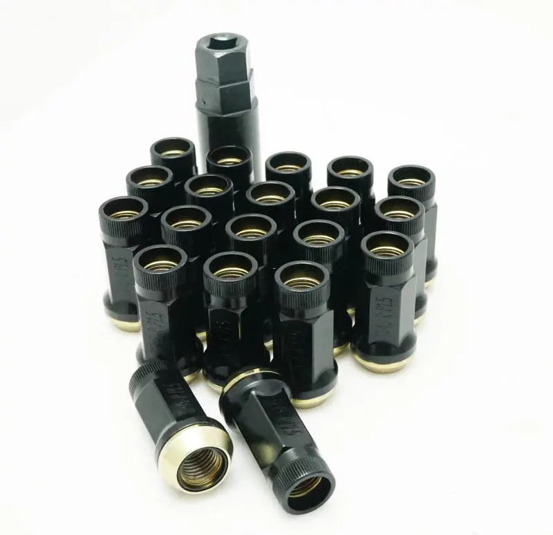 Wheel Mate Muteki Sr45r Lug Nut Kit 12X1.5 - Black 1