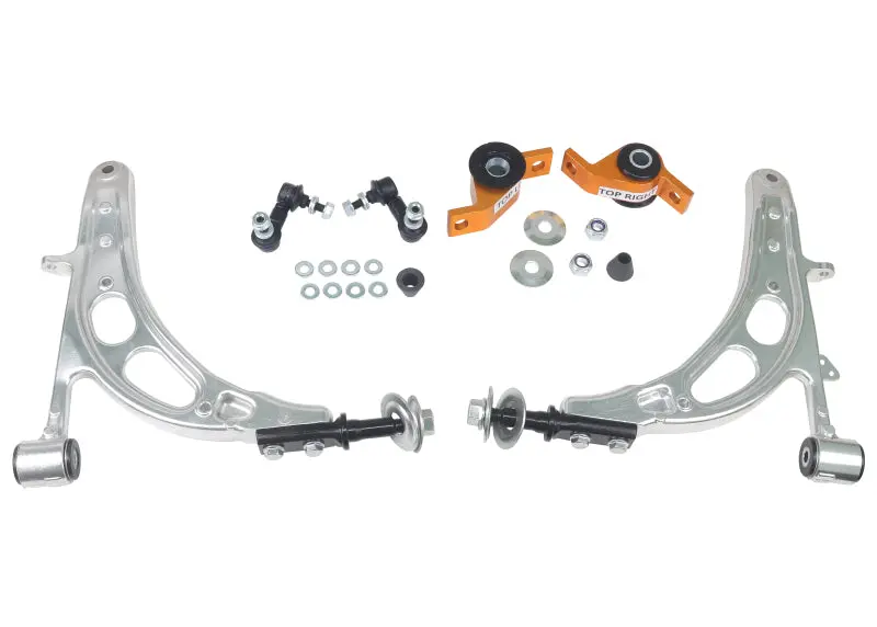 Whiteline 93-07 Subaru Impreza Front Lower Street Performance Alloy Control Arm Kit 2