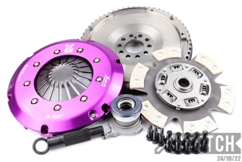 Xclutch 05-07 Volvo S40 T5 2.5L Stage 2R Extra Hd Sprung Ceramic Clutch Kit 1