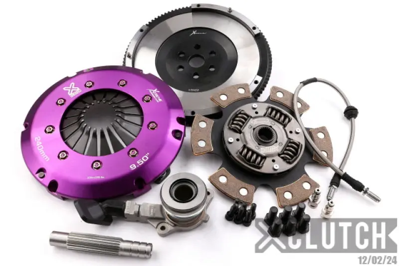 Xclutch 13-18 Ford Focus St 2.0L Stage 2R Extra Hd Sprung Ceramic Clutch Kit 1