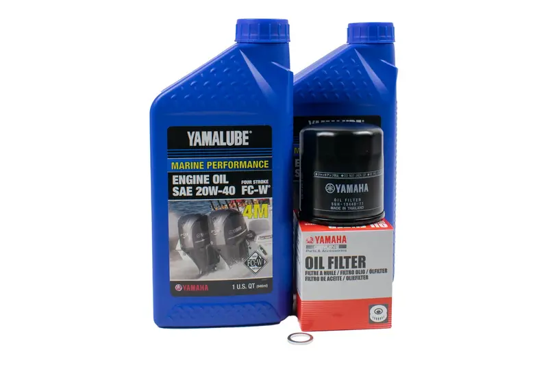 Yamaha F25 Outboard Oil Change Kit - 2000-2005 2