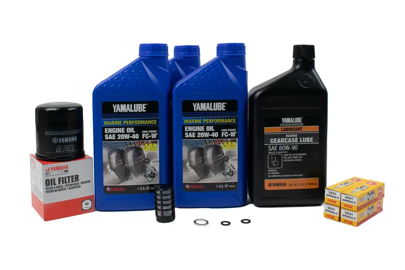 Yamaha F50 100 Hour Outboard Service Kit - 2000-2004 2
