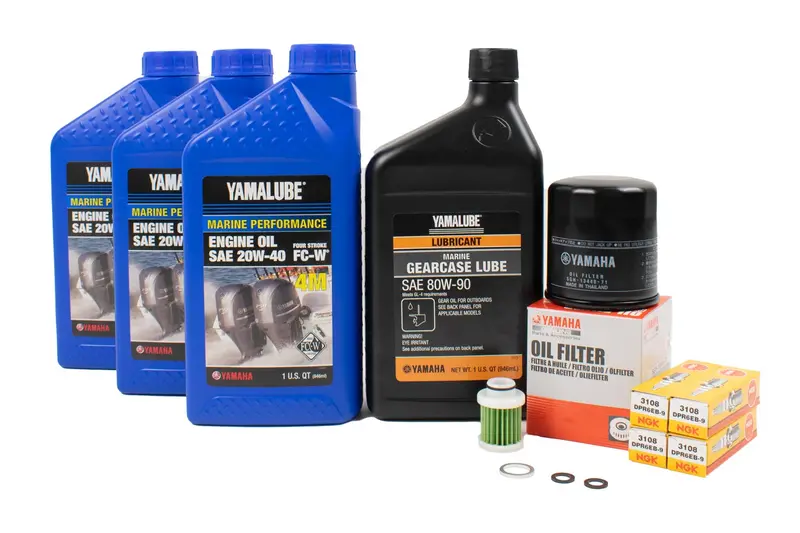 Yamaha F60 100 Hour Outboard Service Kit - 2006-2020 2