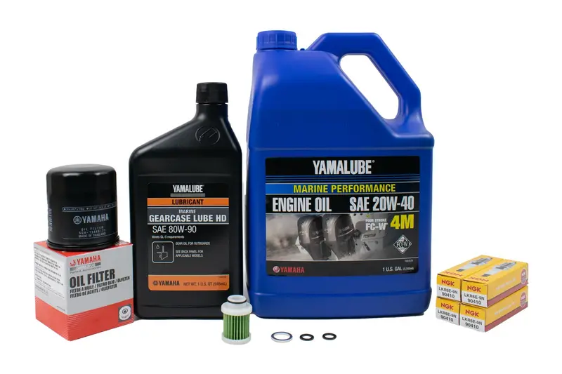 Yamaha F75 100 Hour Outboard Service Kit - 2018-2021 2
