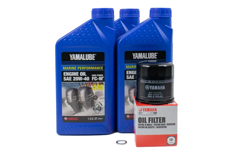 Yamaha T25 Outboard Oil Change Kit - 2009-2021 2