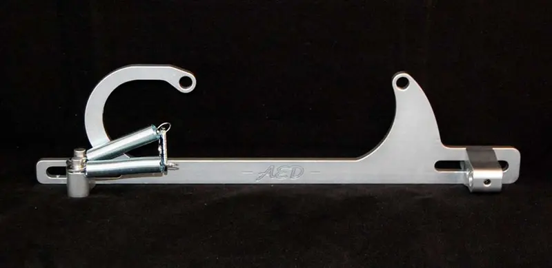 Advanced Engine Design 6602C Morse-Throttle Cable & Spring Bracket Kit For Holley 4150/4160 Carburetors 1