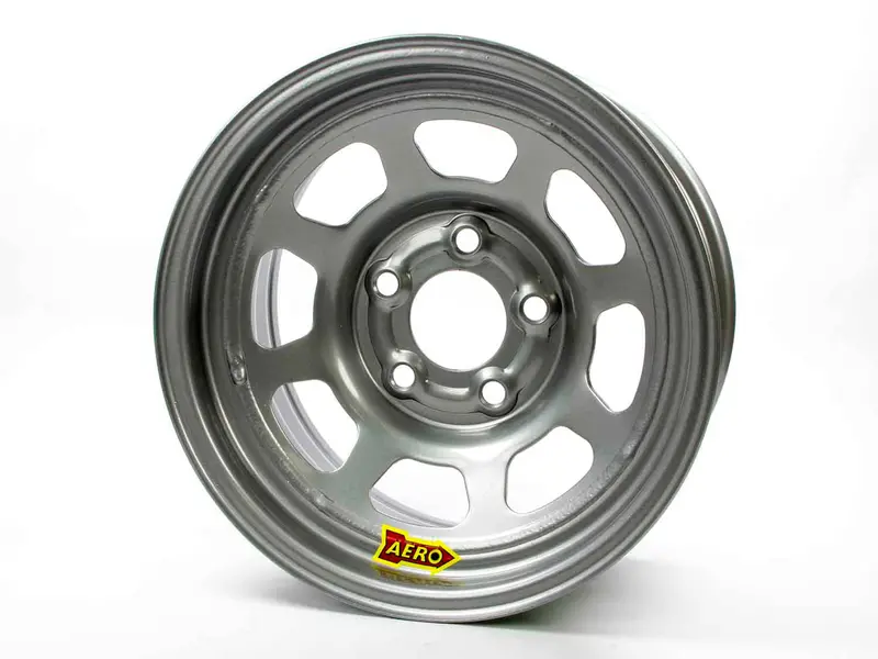 Aero Race Wheels 50-004740 15X10 4In. 4.75 Silver 1