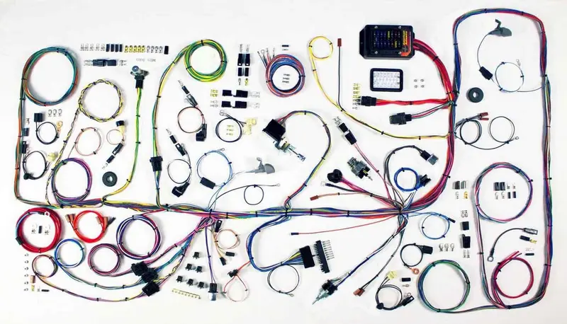 American Autowire 510317 66-77 Ford Bronco Wiring Bronco Wiring Kit 1