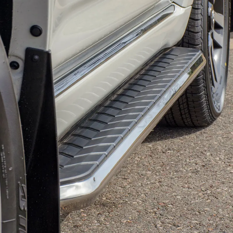 Aries 2051002 Aerotread 5" X 70" Polished Stainless Running Boards, Select Ford Edge For Select Ford Edge 1