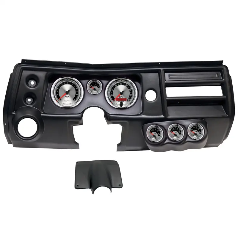 Autometer Direct-Fit Dash Kit For 1968 Chevy Chevelle – Vent-Mount Gauge Housing 1