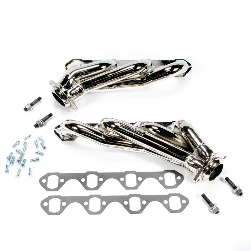 Bbk 1511 Titanium Ceramic-Coated Shorty Headers – Designed For 1979–1993 Mustangs With 351 Windsor Swaps 1