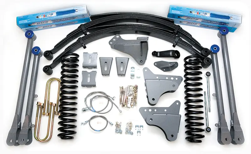 Bds Suspension 531H Four-Link Rear Spring Lift Kit For 2005–2007 Ford F-250/F-350 Gas Models (8-Inch Lift) 1